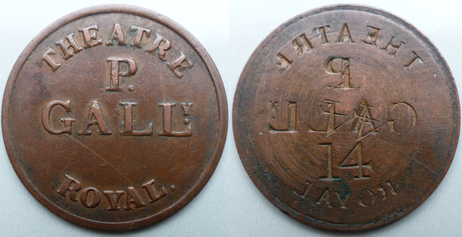 Theatre Royal GALLy 14 ticket